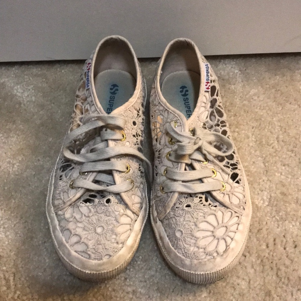 Superga lace sneakers